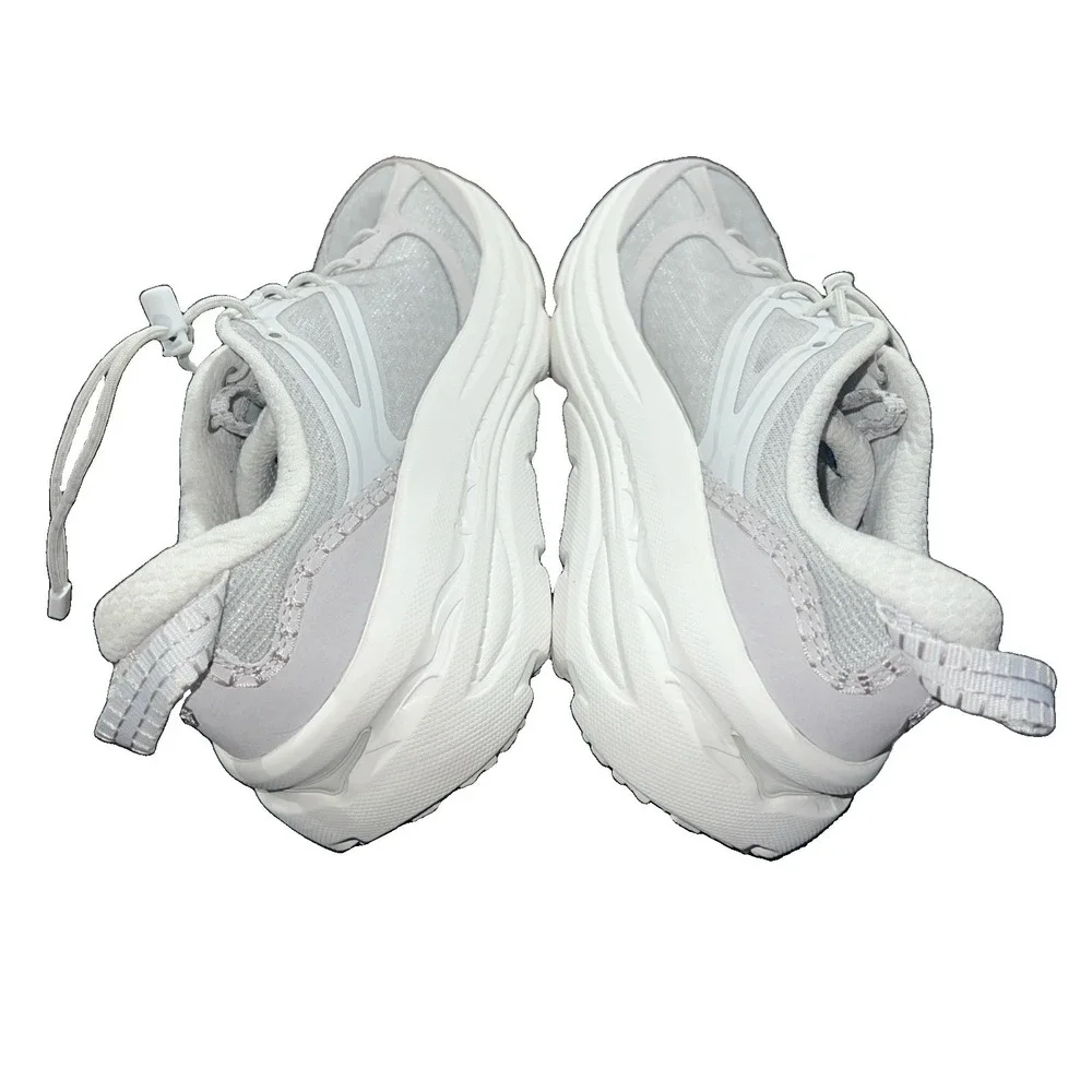 25N30/. Size 12 - Hoka One One HOKA Bondi B3LS Cosmic Grey White Size 12 W. 11 M